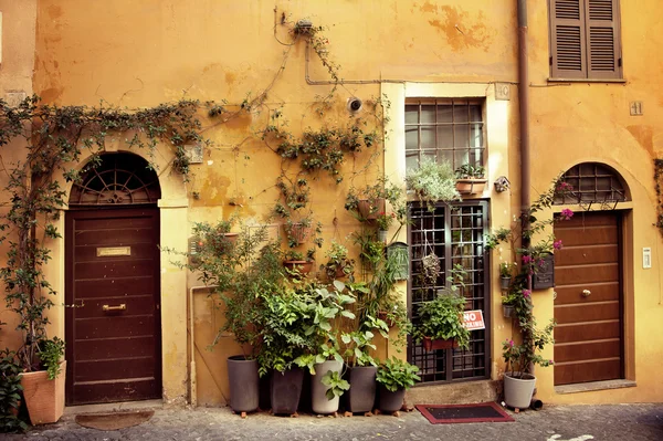 旧的意大利街 — 图库照片
