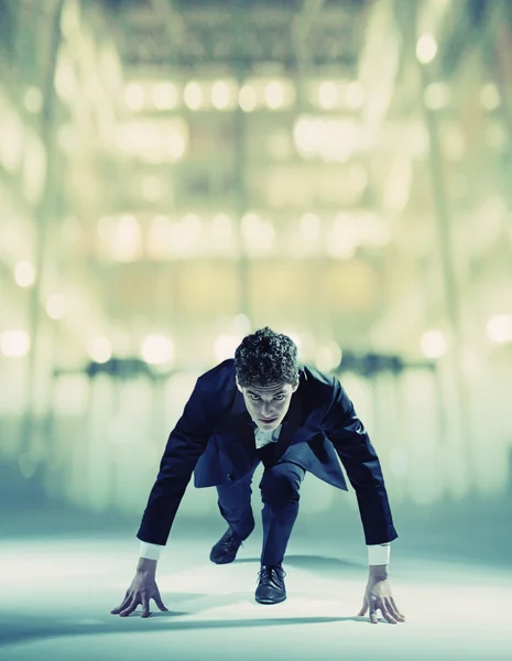 businessman starting his career