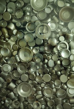 Metalik dokusu arka planı sunan resmi