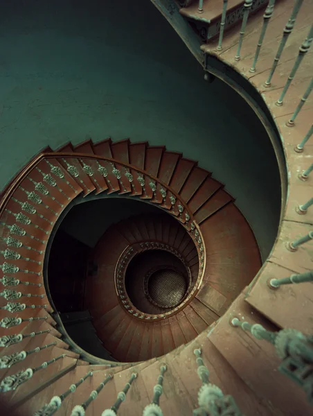 Wooden stairs — Stock Photo, Image