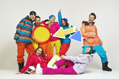glad snowboard renkli fotoğraf