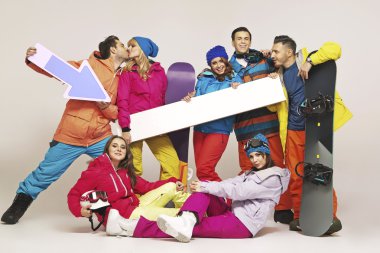 snowboard grup fotoğrafı