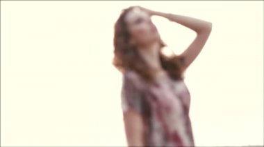 çekici bir kadın tatil