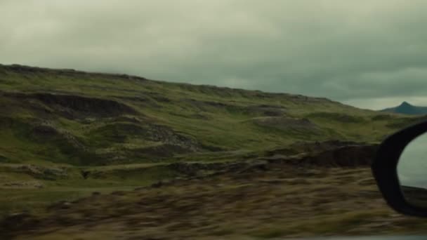 Conceptul Turism Uimitor Peisaj Natural Din Islanda — Videoclip de stoc