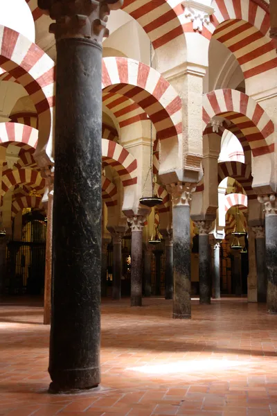 Mosque at night in Cordoba - Spain. Mezquita — Stock Photo, Image