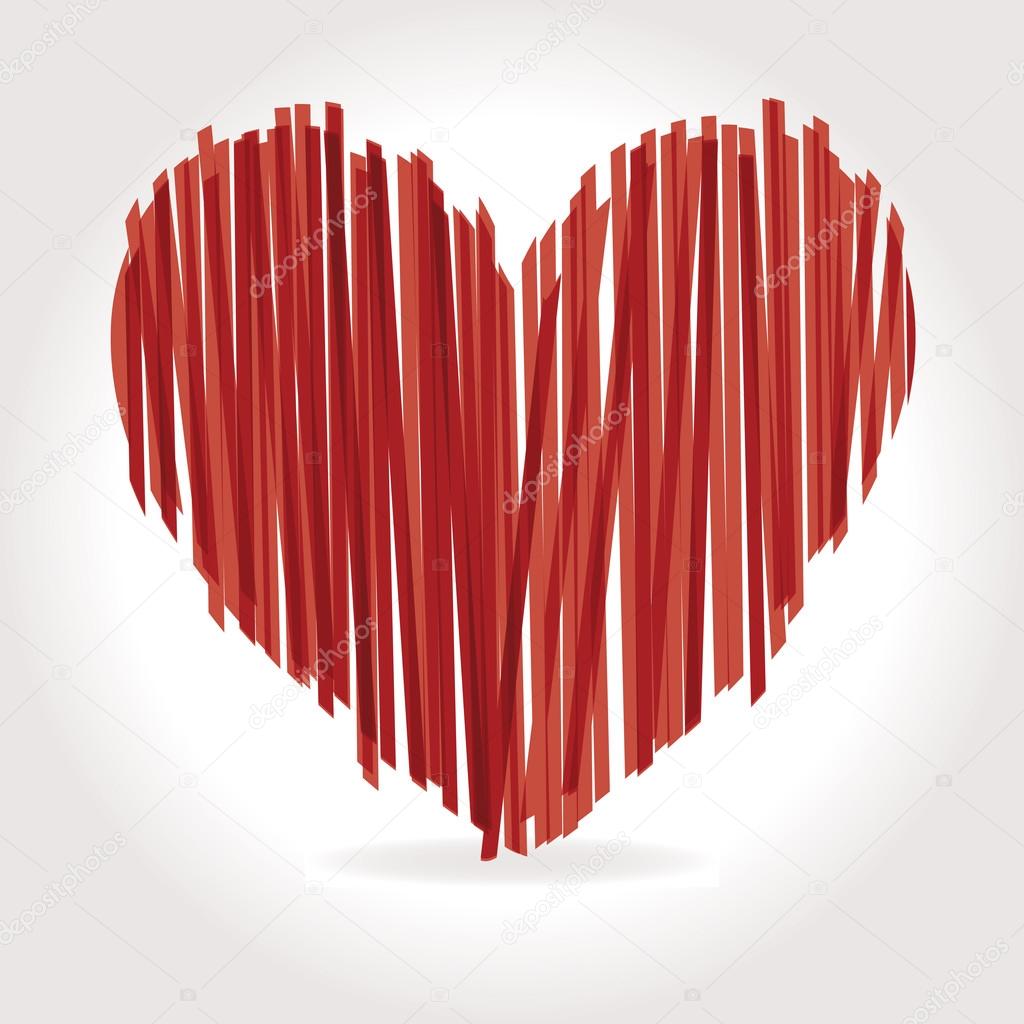Heart Vector Illustration icons symbols Valentine day