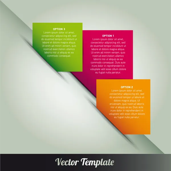Plantilla, vector eps10 ilustración — Vector de stock