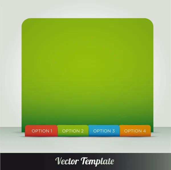 Šablona, vektorové eps10 ilustrace — Stockový vektor