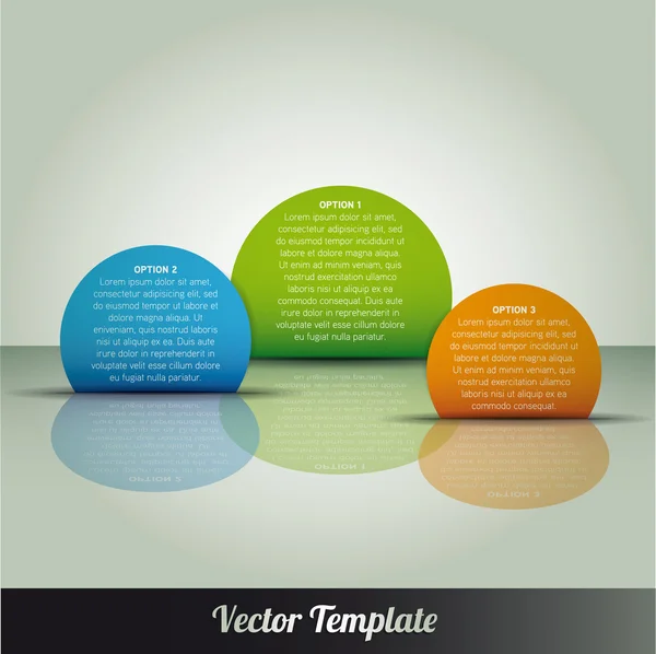 Template, vector eps10 illustratie — Stockvector