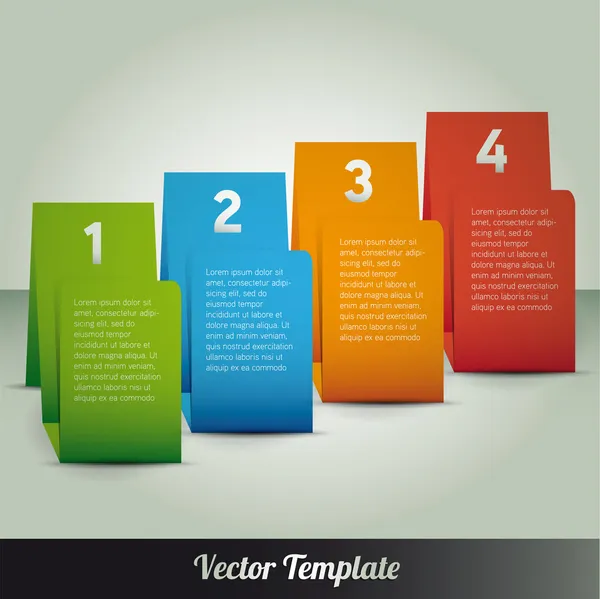 Template, vector eps10 illustratie — Stockvector