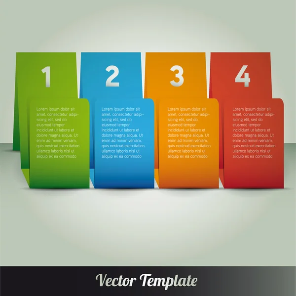 Template, vector eps10 illustratie — Stockvector