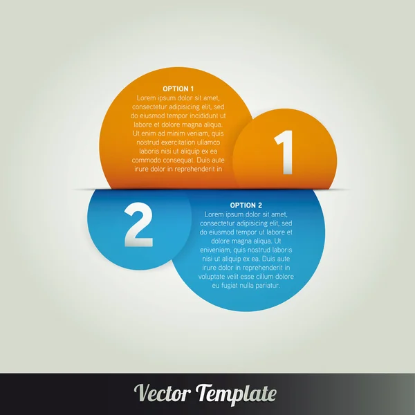 Template, vector eps10 illustratie — Stockvector