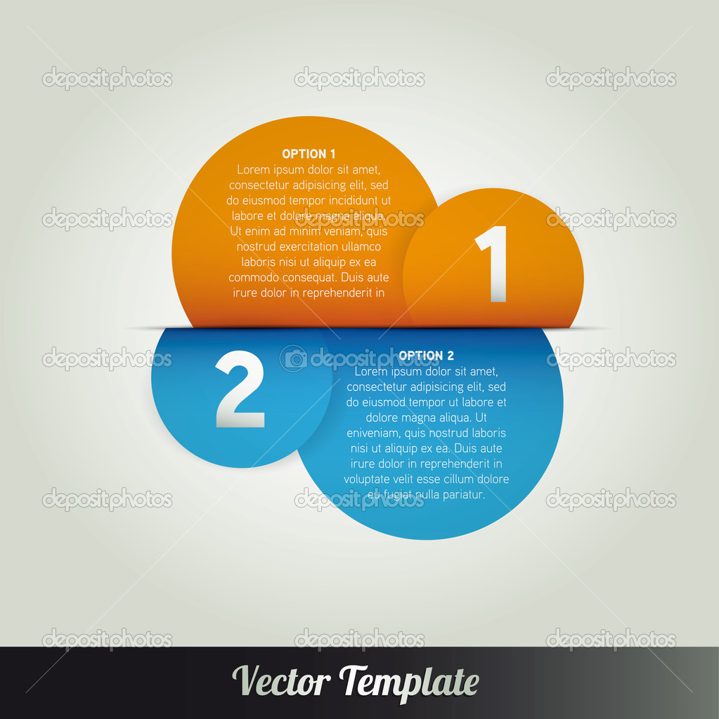 Template, vector eps10 illustration