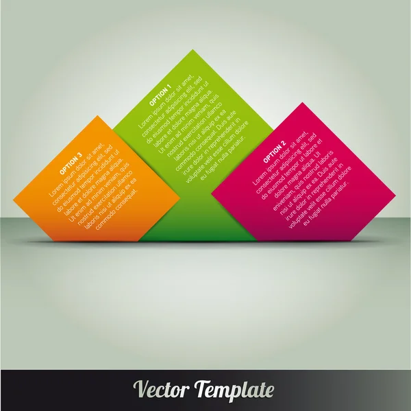 Template, vector eps10 illustratie — Stockvector