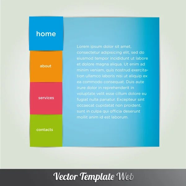 Modern infographics options banner. Vector illustration. — Stock Vector