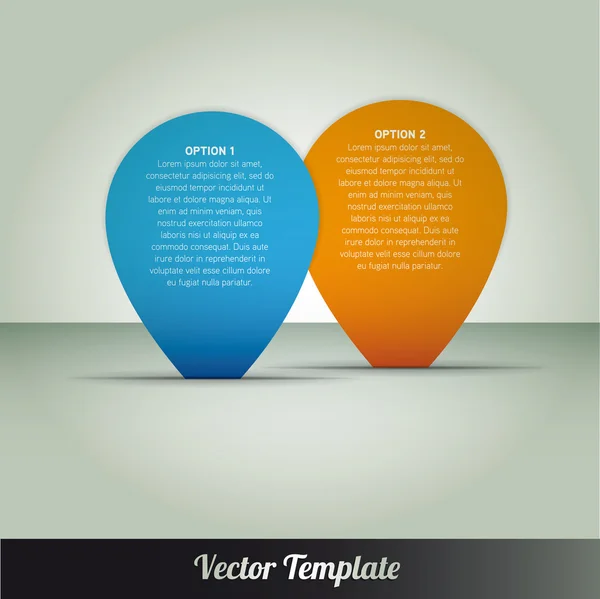 Template, vector eps10 illustratie — Stockvector