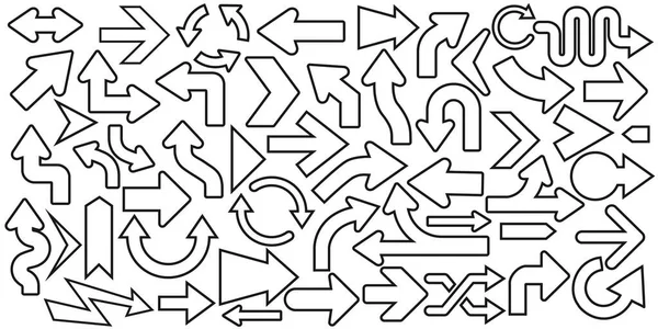 Flèches Place Icône Vecteur Symbole — Image vectorielle