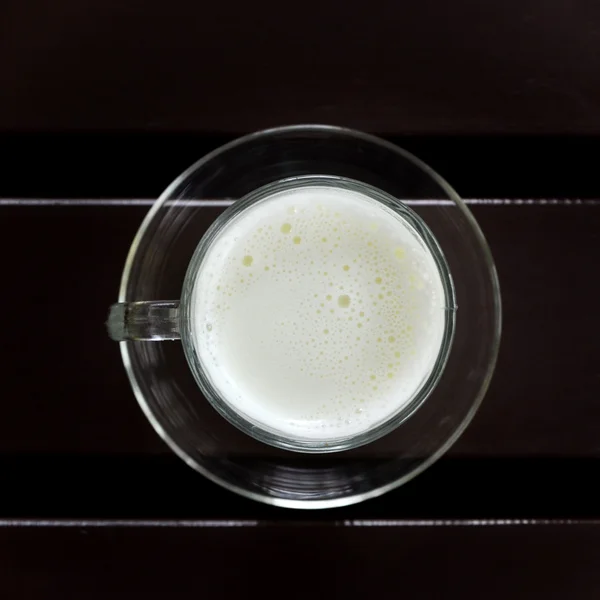Hete melk cup — Stockfoto