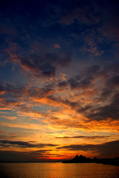 Nice sunset sky — Stock Photo, Image