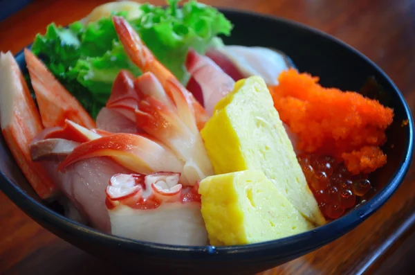 Sashimi aus nächster Nähe — Stockfoto