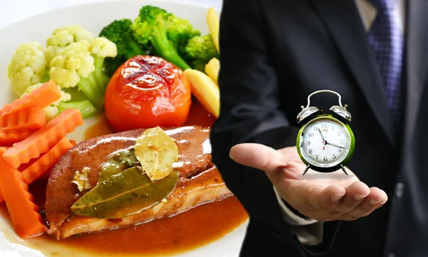 Tempo para fome — Fotografia de Stock