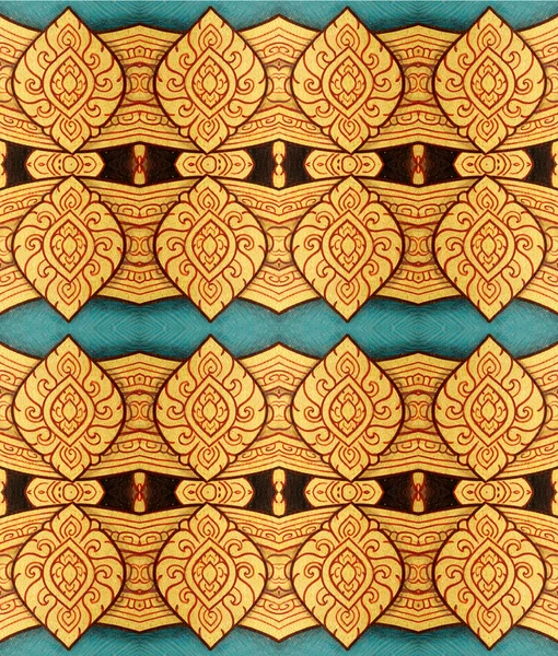 Vintage traditional Thai style art pattern — Stock Photo, Image