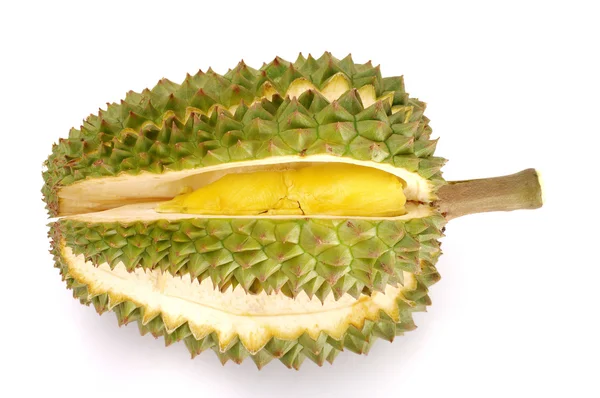 Frischer Durian isoliert — Stockfoto