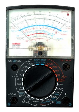 analog multimetre izole