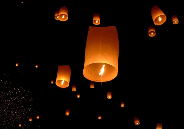 Floating lantern — Stock Photo, Image