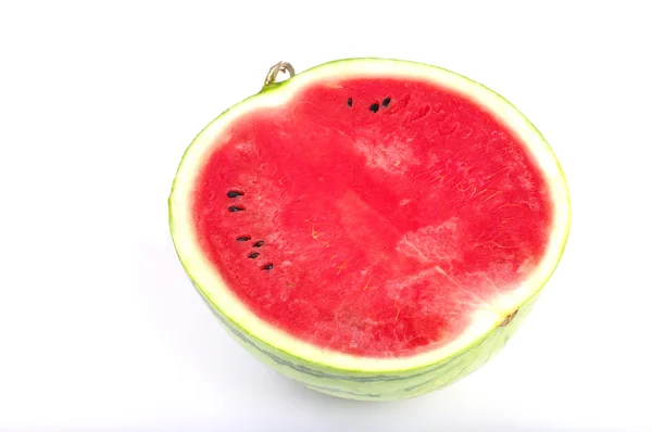 Watermeloen uit japan geïsoleerd op witte achtergrond — Stockfoto