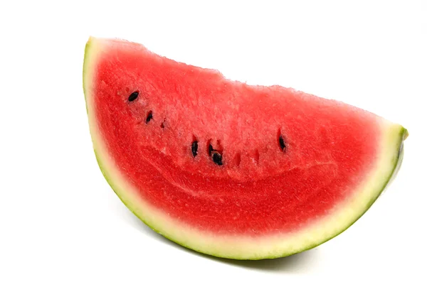 Watermeloen uit japan geïsoleerd op witte achtergrond — Stockfoto