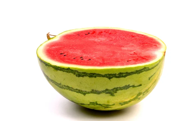 Wassermelone aus Japan isoliert auf weißem Hintergrund — Stockfoto