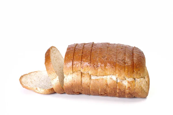 Цілий пшеничний хліб домашній — стокове фото