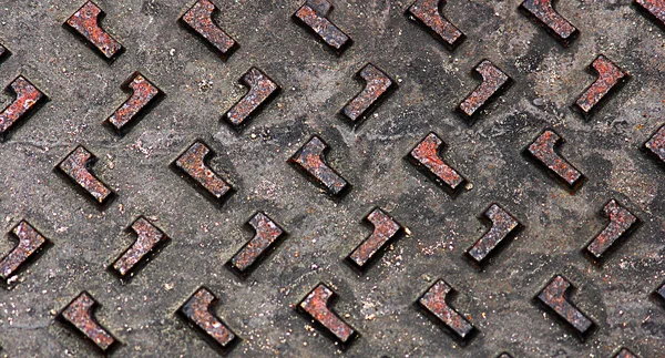 Rust on steel plate background — Stock Photo, Image