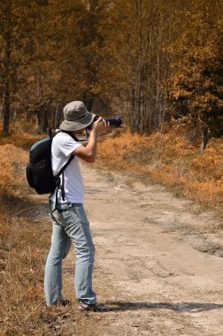 fotoğrafçı çekim bir fotoğraf