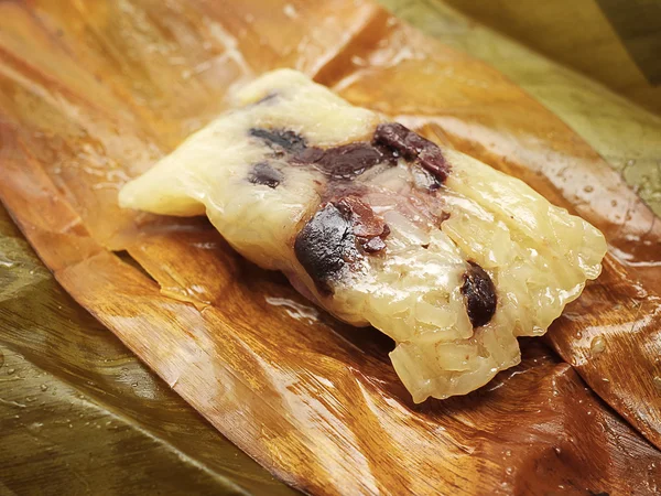 Bananas with Sticky Rice (Khao Tom Mat or Khao Tom Pad) — Stock Photo, Image