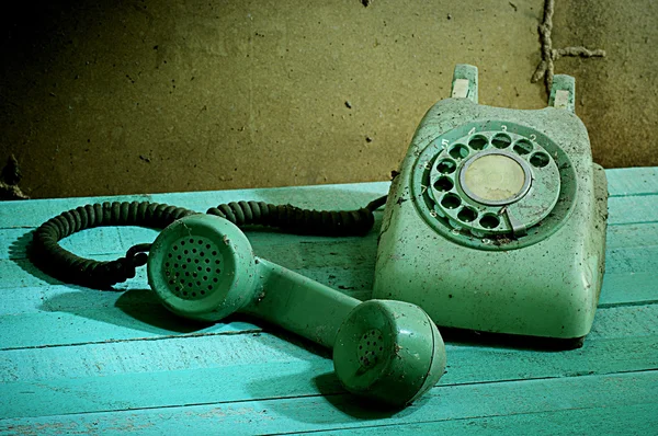 Retro telefon, csendélet — Stock Fotó