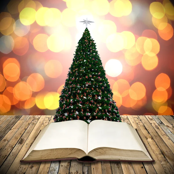 Leggi la Bibbia nel giorno di Natale — Foto Stock