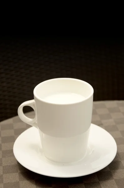 Copo de leite quente — Fotografia de Stock