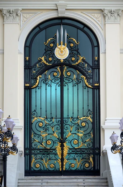 Nice decorate door — Stock Photo, Image