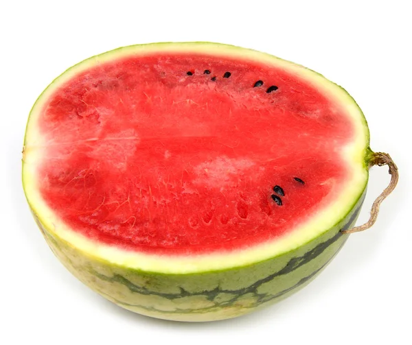 Wassermelone aus Japan isoliert auf weißem Hintergrund — Stockfoto