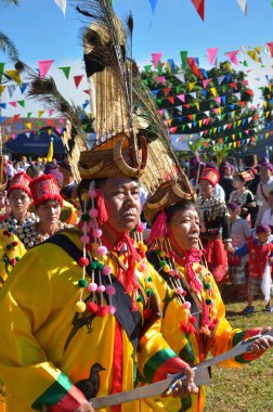 Chiang mai, Tayland - 5 Aralık: manau geleneksel olay ibadet Tanrı ve banmai samahki, chiang dao, chiang mai, Tayland, Tayland Kralı 5 Aralık 2012 tarihinde dilek kachin's Tribe 