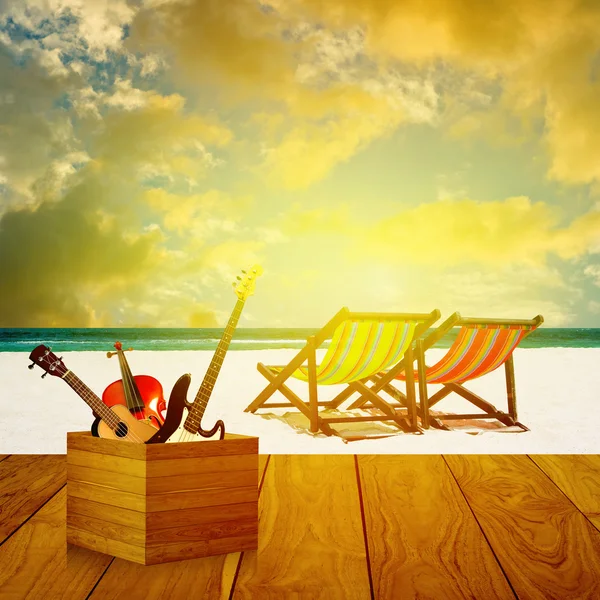 Summer music concept — Stock Photo, Image