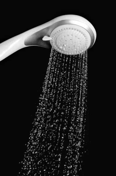 Banho de chuveiro moderno isolado — Fotografia de Stock