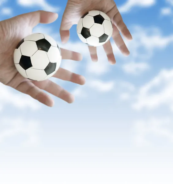 Dream for play world cup concept — Stock Photo, Image