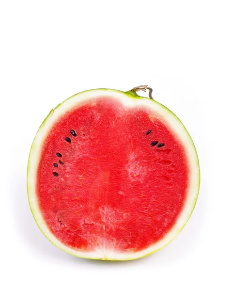 Wassermelone aus Japan isoliert auf weißem Hintergrund — Stockfoto