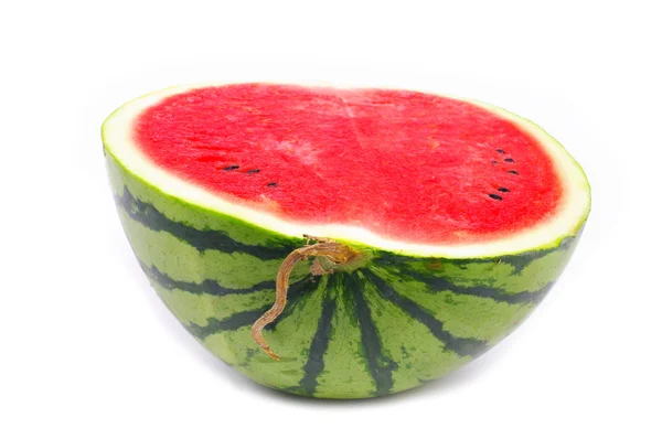 Wassermelone aus Japan isoliert auf weißem Hintergrund — Stockfoto