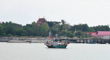BANGSAEN, THAILAND - 26 Şubat 2022 tarihinde Ang Sila, Bangsaen, Chonburi, Tayland