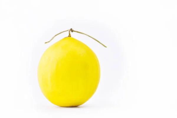 Melone Isolato Fondo Bianco — Foto Stock