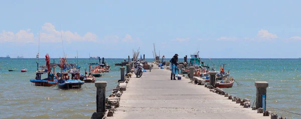 Chonburi Thailand July View Bang Phra Jetty July 2020 Bang — 图库照片